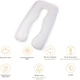Подушка для беременных и отдыха MirSon Eco Line №8033 U-образная White-Creamy (2200006185086) - изображение 6
