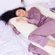 Подушка для беременных и отдыха MirSon Satin Stripe №8025 U-образная Soft Yellow (2200006178637) - изображение 8