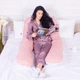 Подушка для беременных и отдыха MirSon Eco Line №8032 U-образная White-Coral (2200006185079) - изображение 11