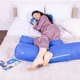 Подушка-валик MirSon №8581 Naturale Line Полистирол 19-4150 Ofelia 15x50 см (2200006340904) - изображение 4