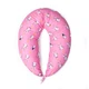 Подушка для беременных и кормления MirSon №8329 Print Line 17-0528 Bunnies pink Бязь 30х170х20 см (2200006200543) - изображение 6