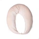 Подушка для беременных и кормления Mirson №8631 Velvet Line 28-0004 Cream 100% Memory 30х170 см (2200006347163) - изображение 6