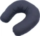 Подушка для путешествий MirSon №8744 Naturale Line 16-9000 Black Stone 50% Memory (2200006348290) - изображение 1