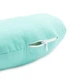 Подушка для путешествий MirSon №8762 Naturale Line 11-2208 Mint 100% Memory (2200006348474) - изображение 5