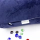 Подушка-валик MirSon №8399 Velvet Line 28-0006 Navy blue BamBoo 60х20 см (2200006253815) - изображение 8