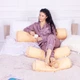 Подушка-валик MirSon №8125 Naturale Line 13-1027 Colombo EcoSilk 60х20 см (2200006248927) - изображение 1