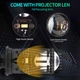 Комплект світлодіодних лінз HeadLight Y6D BI-LED H4 12/24V - изображение 7