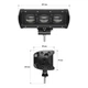 Світлодіодна фара-люстра StarLight 30watt 10-30V IP68 (lsb-lens-30W) - зображення 1