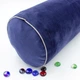 Подушка-валик MirSon №8399 Velvet Line 28-0006 Navy blue BamBoo 70х20 см (2200006253822) - изображение 7