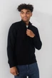 Кофта однотонная мужская Stendo 2262 2XL Черный - изображение 3