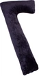 Подушка для беременных и отдыха MirSon №8459 Velvet Line 28-0007 Black Г-образная (2200006275039) - изображение 7