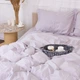 Простынь MirSon Poplin Line 054 Light Gray 150х200 см (2200006278979) - изображение 8