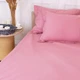 Простынь на резинке MirSon двуспальная 180х190+25 см Poplin Line 041 Wild Rose Поплин (2200006289708) - изображение 6