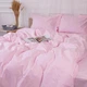 Простынь на резинке MirSon двуспальная 150х190+25 см Poplin Line 018 Powdery Поплин (2200006289487) - изображение 7