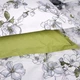 Простынь MirSon двуспальная 180x220 см 00-1 Olive Flowers поплин (2200009699191) - изображение 6