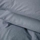 Простынь MirSon Двуспальная 180x220 см 40-0021 Peaceful Hours Вареный хлопок (2200009676550) - изображение 4