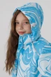 Куртка для девочки Snowgenius D639-08 128 см Голубой - изображение 4