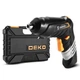 Аккумуляторная отвертка в кейсе DEKO DKCS36O1-S3 (S5002-DKCS36O1-S3) - изображение 6