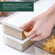 Набор контейнеров для хранения спагетти и сыпучих продуктов, 3 х 1.1 л, герметичная гибкая крышка, штабелируются - изображение 8