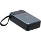 Батарея універсальна Vinga 20000 mAh 65W Display USB-C Cable Grey (VPBB2065C) (BR817545620) - зображення 7