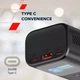 Батарея универсальная Canyon 10000mAh OnPower 130 TFT PD/30W Dark Grey (CNS-CPB130DG) (BR817545634) - изображение 3