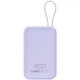 Батарея универсальная Canyon 10000mAh OnPower 101 PD/22.5W built-in cable Purple (CNS-CPB101PU) - изображение 4