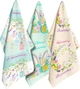 Набор 3 вафельных полотенец Lelit кухонные 45х60 см Textile Studio Светлый Праздник (2000000276304) - изображение 1