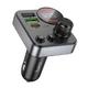 АЗП FM модулятор Hoco E86 Alegria PD30W+QC3.0 48W (2USB-A/1C) Black - зображення 1