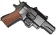 Пистолет с кобурой страйкбольный металлический черный Кольт 1911 Galaxy - изображение 2