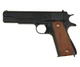 Пистолет с кобурой страйкбольный металлический черный Кольт 1911 Galaxy - изображение 4