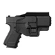Пистолет металлический с кобурой стреляет пульками 6мм Глок 17 Glock 17 Galaxy - изображение 2