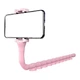 Гибкий держатель для телефона с присосками универсальный Cute Worm Lazy Holder. Цвет: розовый - изображение 8
