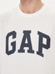 Футболка хлопковая длинная мужская GAP 856659-03 XL Белая (1200132689329) - изображение 4