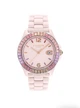 Годинник жіночий Coach Greyson Ombré Crystal Accents and Pink Ceramic Bracelet Watch 14504020 - изображение 1