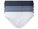 Трусики-сліп набір 5 шт. бавовняні для жінки Esmara LYCRA® 499680-1 S Різнобарвний - зображення 1