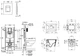 Инсталляция GROHE Rapid SL 3884966Q c панелью смыва Even 38966000 + унитаз KRONER Eifel WHI483429 Tornado Rimless с сиденьем Slim Soft Close Quick Release дюропласт KE483429WHIT (3884966KE483429) - изображение 15