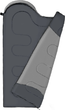 Спальний мішок Nils Camp NC2008 Розмір L Anthracite-Orange (5907695544749) - зображення 2