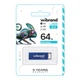 Флеш память (флешка) Wibrand 64gb Chameleon Синий - изображение 2