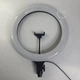 Светодиодная кольцевая LED лампа A390 38 см для селфи с держателем для телефона и креплением под штатив LD1-429-R - изображение 8