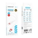 Кабель синхронізації Borofone BX110 Premium 60W/3A Type-C to Type-C 1м White (37238_3611051) - зображення 2