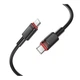 Кабель синхронізації Borofone BX110 Premium 60W/3A Type-C to Type-C 1м Black (37238_3611052) - зображення 4