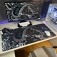 Коврик для мыши и клавиатуры YL XL09 с принтом Дракон 900х400 игровая поверхность Speed - изображение 7