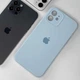 Чохол Silicone Premium case з захистом камери для iPhone 11 Full Camera Protective lilac cream 9552 - изображение 2