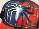 Кепка-блайзер с сеткой из игры Человек-Паук Spider man Спайдермен (54-58) Черно-Красная - изображение 7