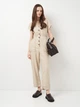 Комбинезон женский Zara 3871/545 XS Бежевый (00387154052018) - изображение 3