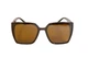 Жіночі сонцезахисні окуляри polarized, коричневий P319-2 - зображення 3