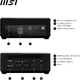 Міні ПК MSI Cubi N ADL S-079DE / Intel N100 / RAM 4GB / SSD 128GB / HDMI / 2 х LAN / Wi-Fi 5 / Bluetooth 5.1 / Windows 11 Pro / Black (102011683) - зображення 3