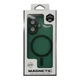 Чохол TPU+PC Magnetic Matte Camera Lens with Magsafe для iPhone 16 Колір Dark Green - зображення 6