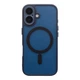 Чохол TPU+PC Magnetic Matte Camera Lens with Magsafe для iPhone 16 Колір Dark Green - зображення 13