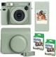 Набір Fujifilm INSTAX WIDE 400 Camera EX D Sage Green фотокамера миттєвого друку / картриджі 2 шт. / фотопапір 20 фото / фотоальбом зелений / чохол зелений / аксесуари - зображення 1